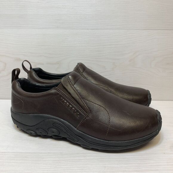 Merrell Other - Merrell Jungle Moc Casual Shoes Men's Size 13 Brown Leather Comfort Slip On